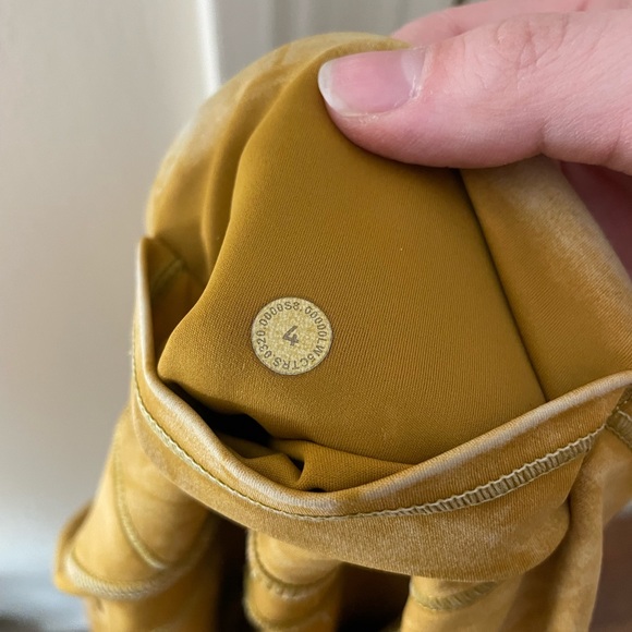 Lululemon Fast and Free High Rise Legging 25” Ice Dye Spiced Bronze Size 4 - Picture 6 of 7